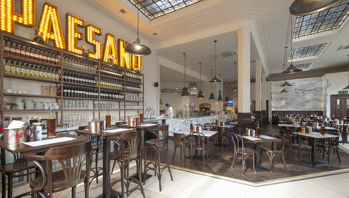 Paesano West End Restaurant Bar Design Awards